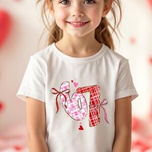 67 Valentine (Tween Trend) T-shirt 2T- 5T S-XL  New Graphic Tees Valentine's Day
